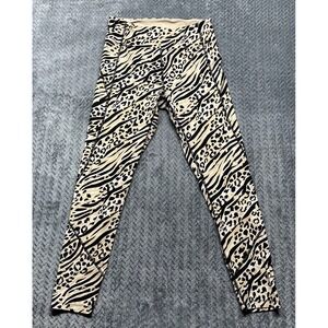 Victoria's Secret PINK Sport Ankle Leggings sz M Buttery Soft High Waist Leopard